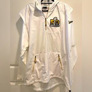 Nike NFL team apparel Super Bowl 50 wind breaker